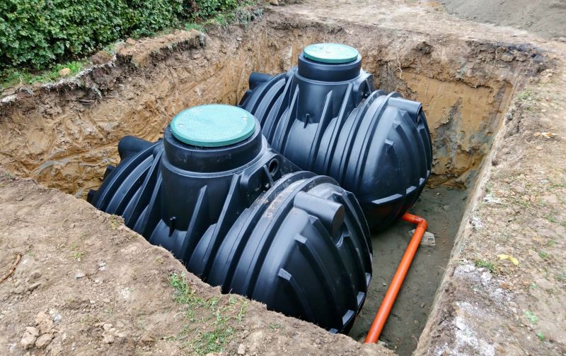 Inside of a Septic Tank